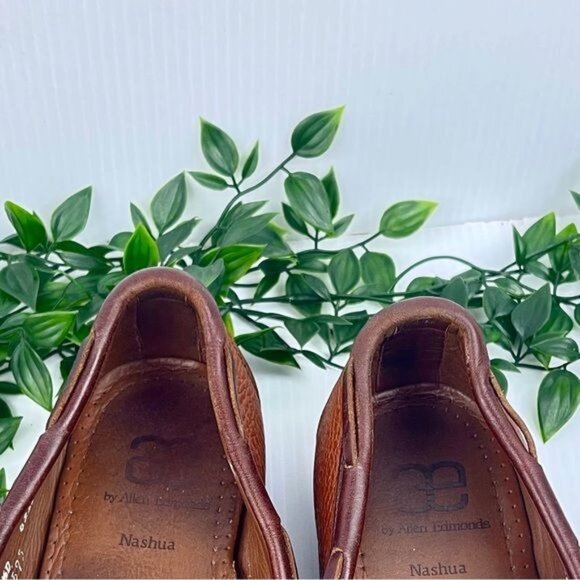 Allen Edmonds Two Tone Nashua Light & Dark Brown Leather Tassel Loafers 11.5 - Picture 6 of 9